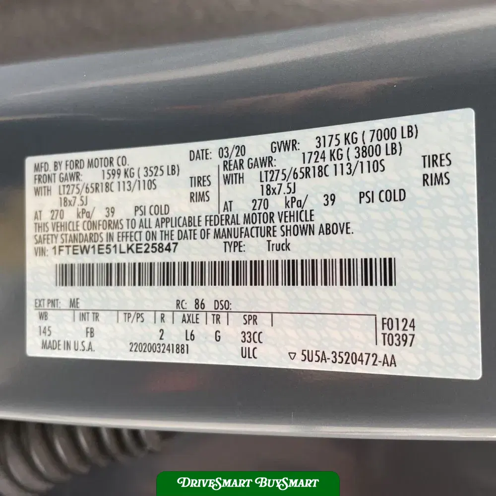 2020 Ford F-150 XLT