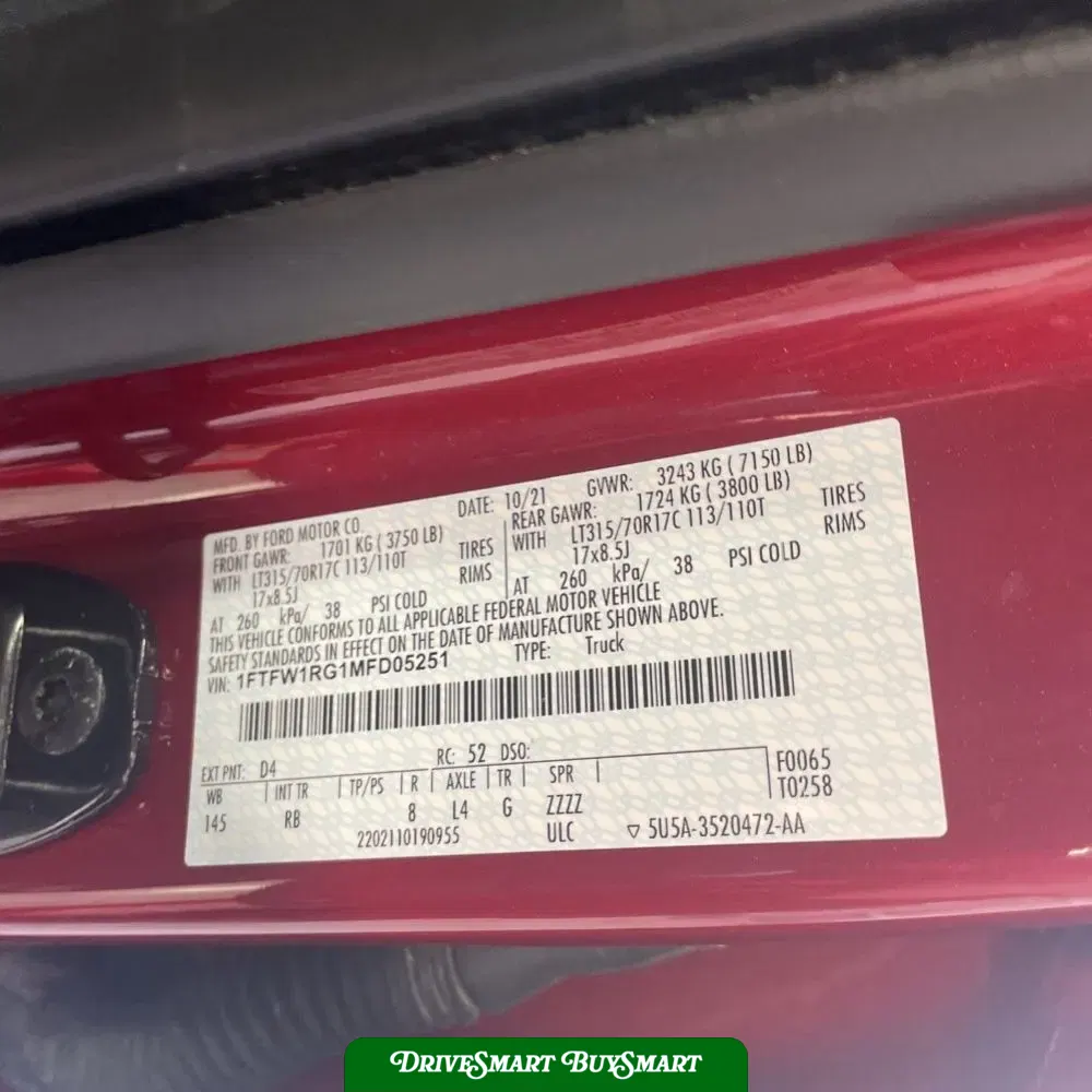 2021 Ford F-150 Raptor