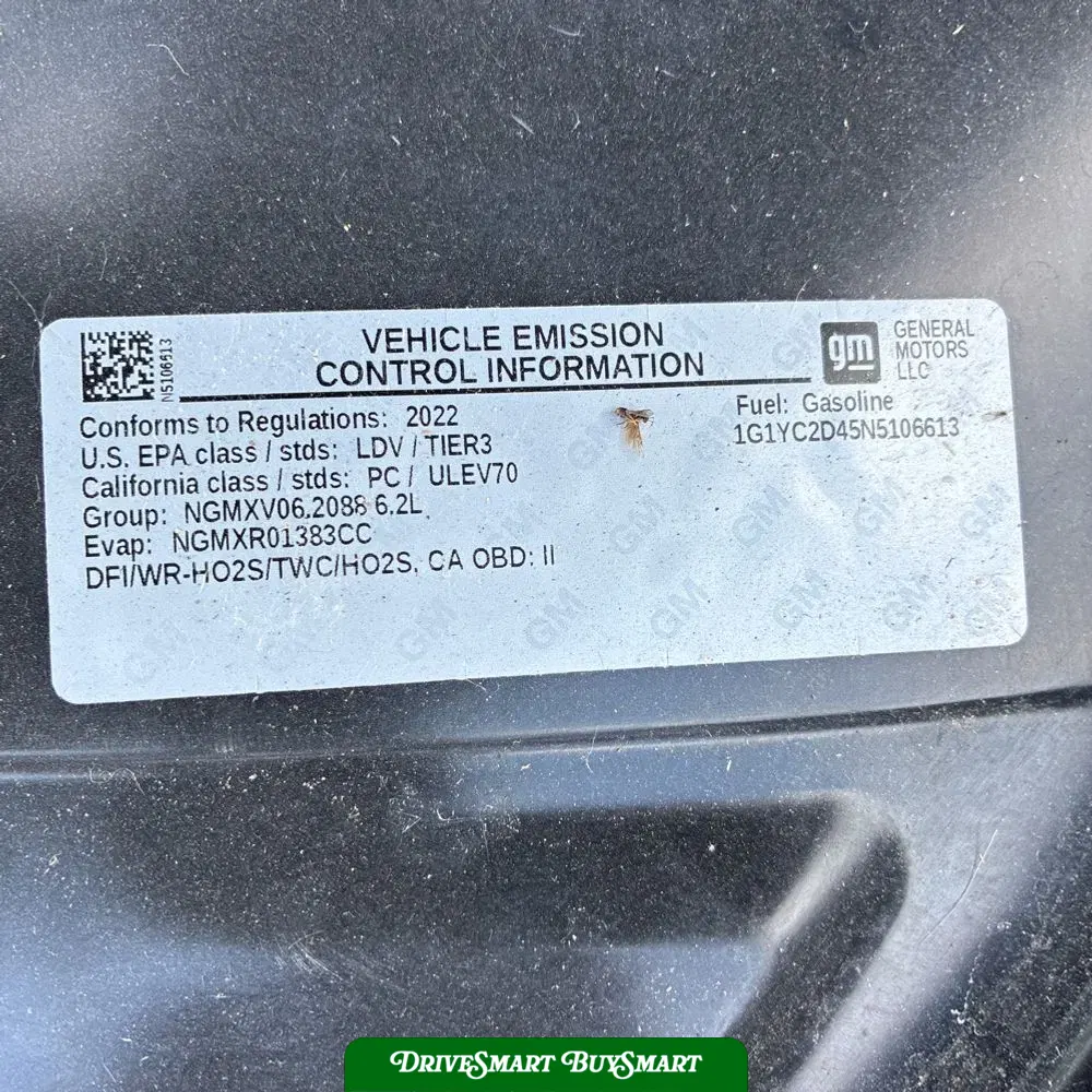 2022 Chevrolet Corvette Stingray 3LT