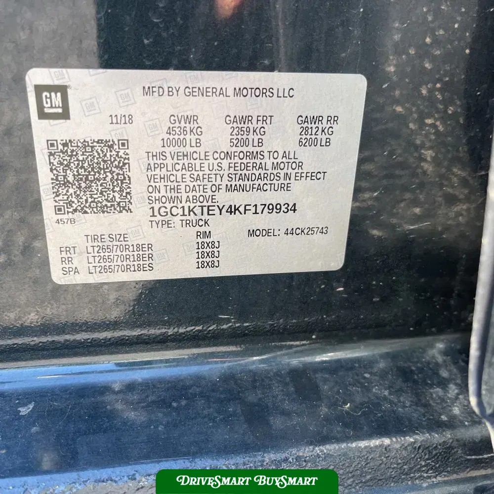 2019 Chevrolet Silverado 2500HD LTZ