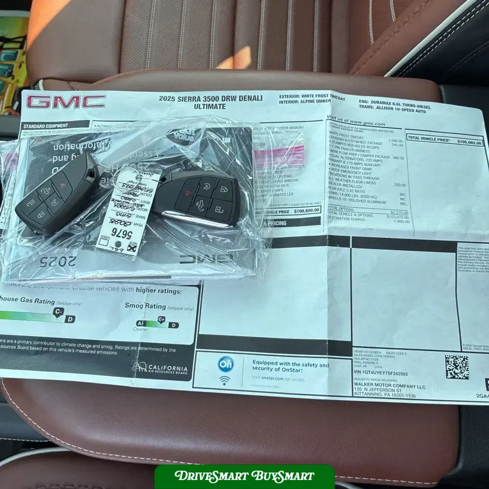 2025 GMC Sierra 3500HD Denali Ultimate