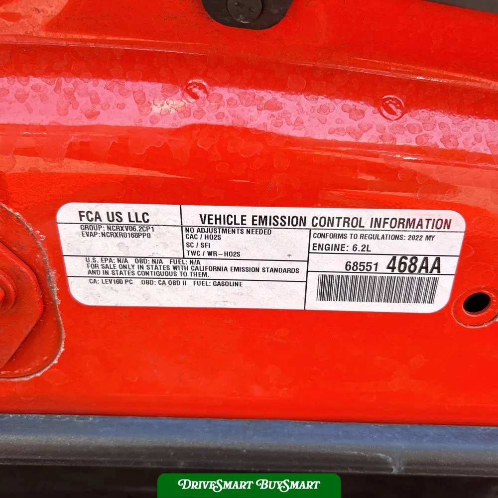 2022 Dodge Charger SRT Hellcat