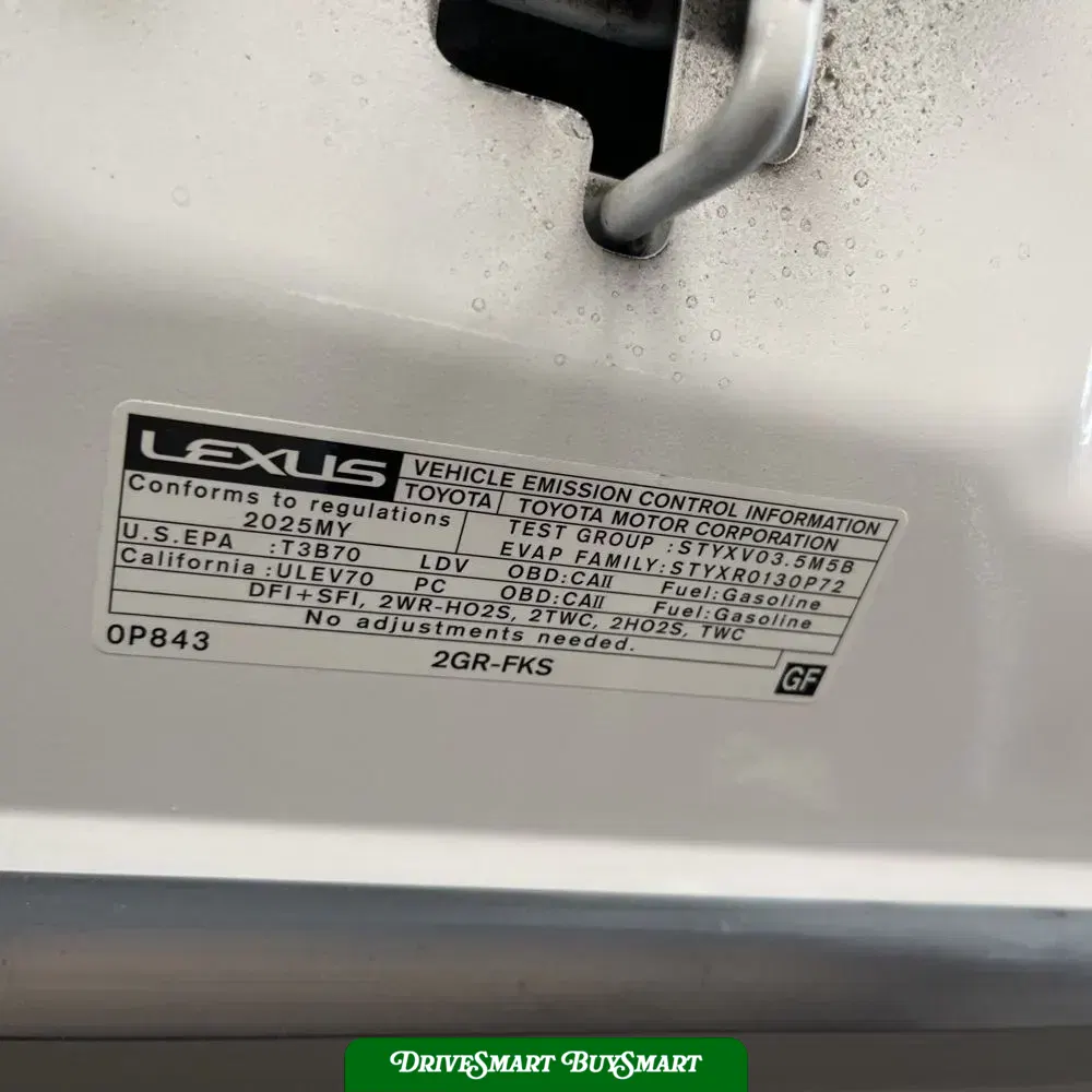 2025 Lexus ES 350 Base