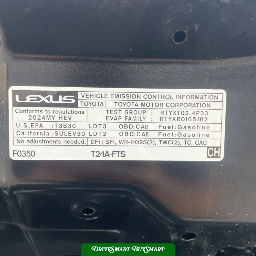 2024 Lexus TX 500h F SPORT Performance Premium