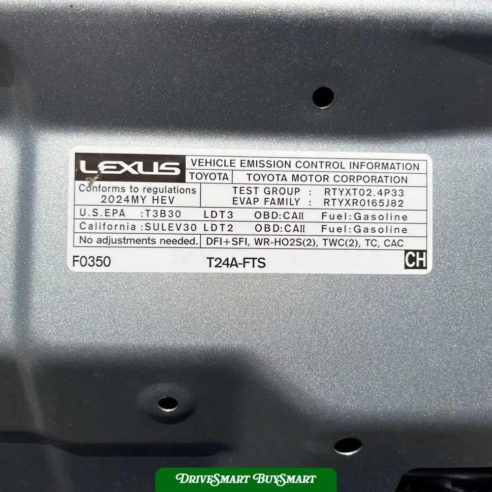 2024 Lexus TX 500h F SPORT Performance Premium