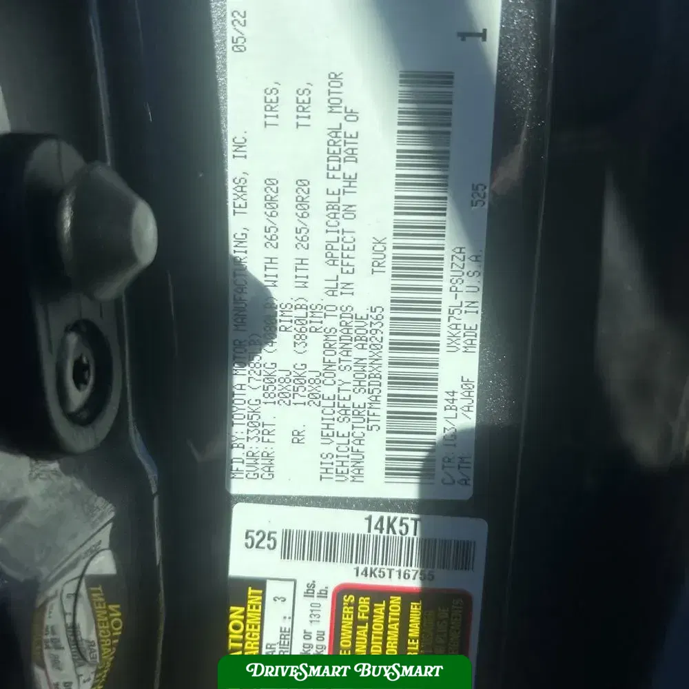 2022 Toyota Tundra 1794 Edition