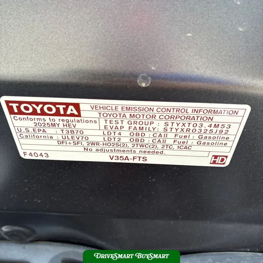 2025 Toyota Tundra Platinum HV