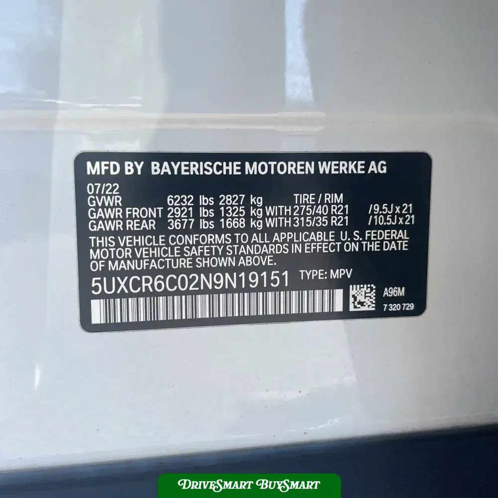 2022 BMW X5 XDrive40i