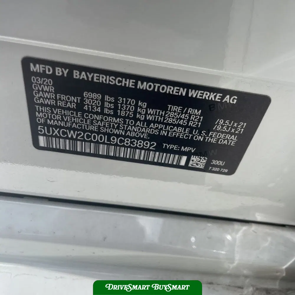2020 BMW X7 XDrive40i