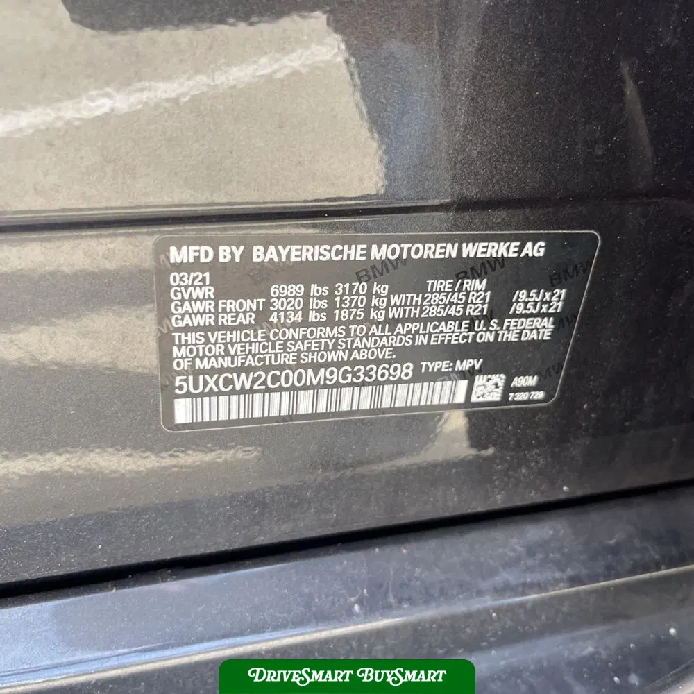 2021 BMW X7 XDrive40i