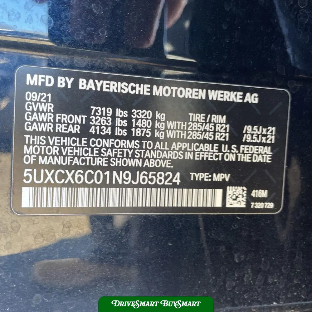 2022 BMW X7 M50i