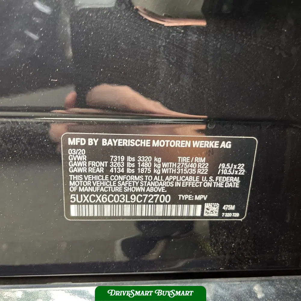 2020 BMW X7 M50i