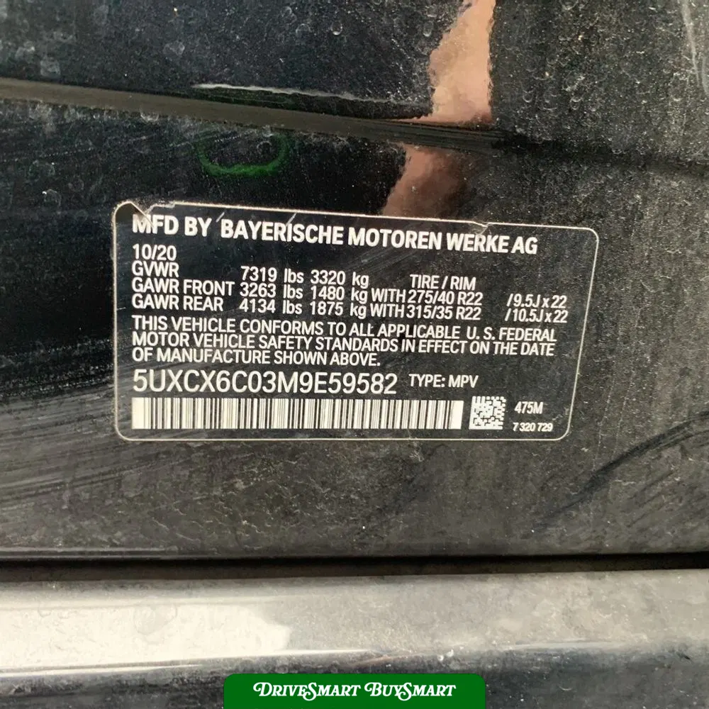 2021 BMW X7 M50i