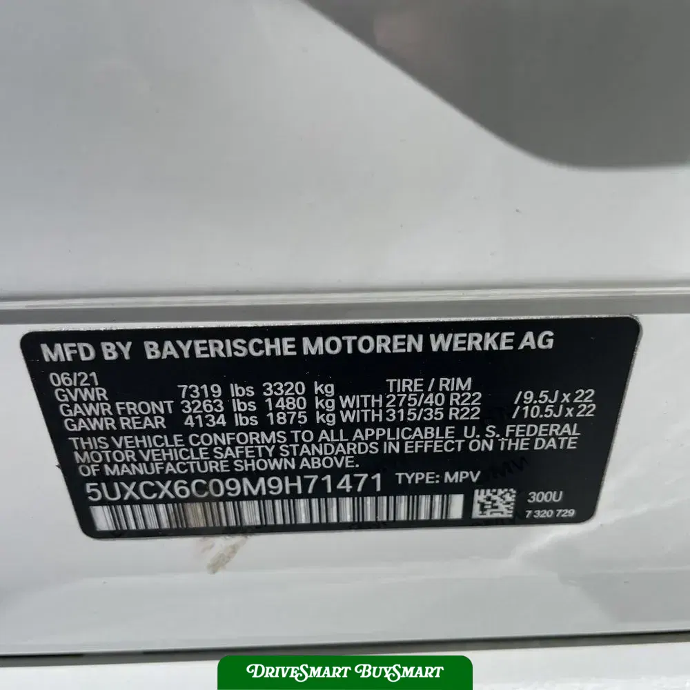 2021 BMW X7 M50i