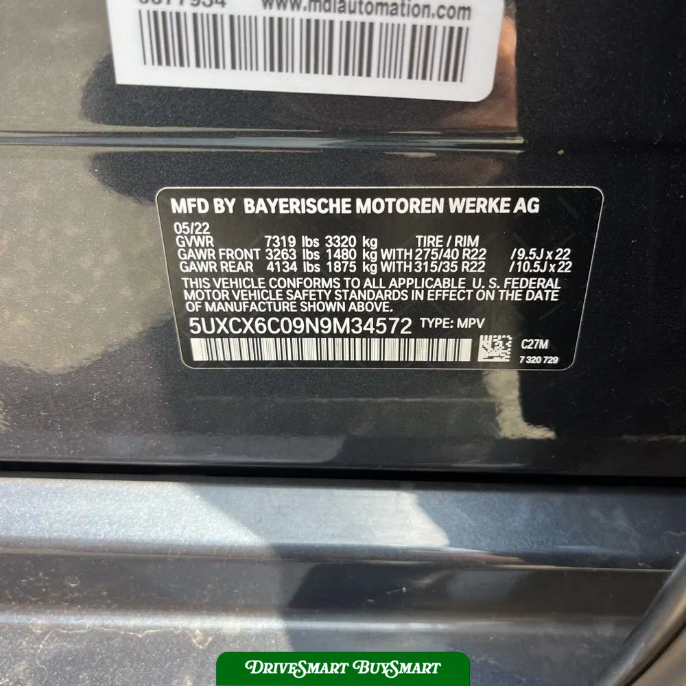 2022 BMW X7 M50i