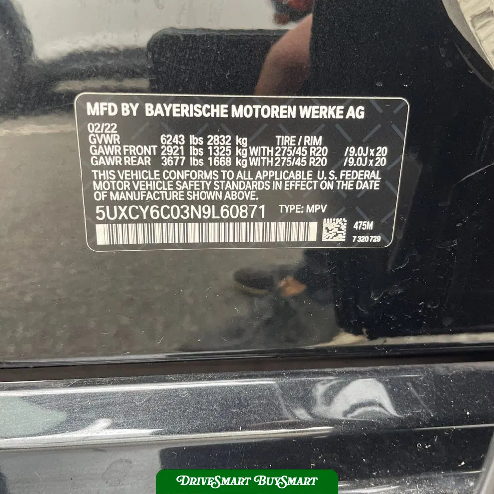 2022 BMW X6 XDrive40i