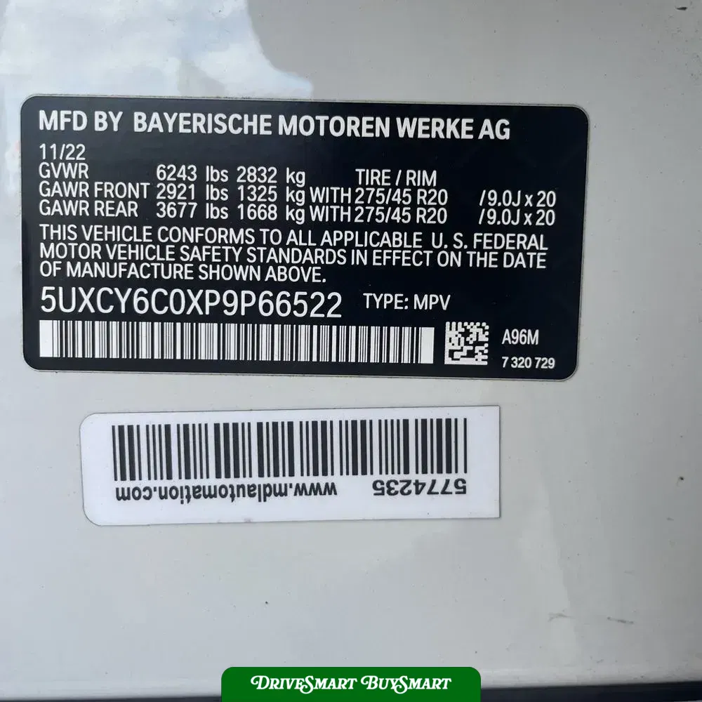2023 BMW X6 XDrive40i