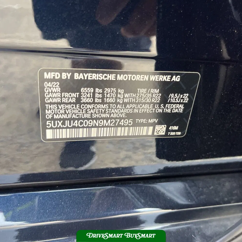 2022 BMW X5 M50i