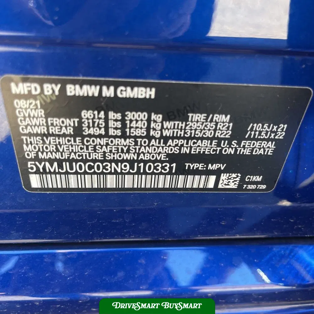 2022 BMW X5 M