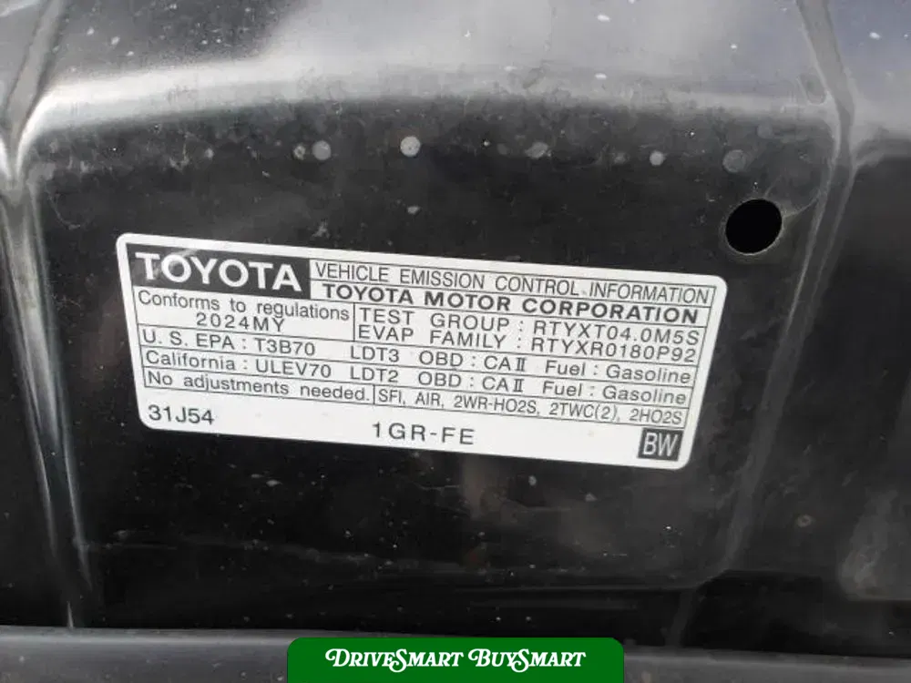2024 Toyota 4Runner TRD Off Road