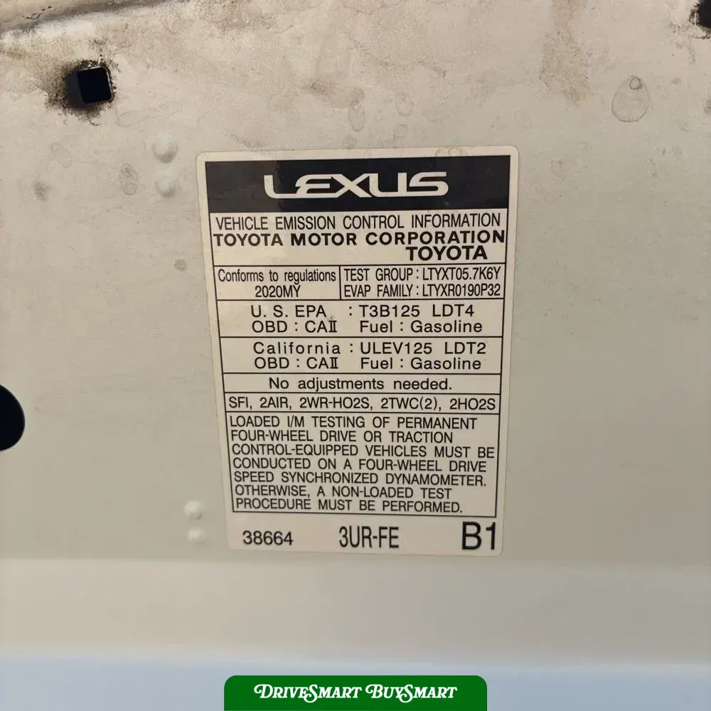 2020 Lexus LX 570 Three-Row
