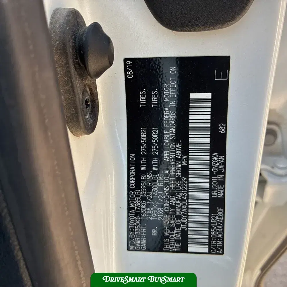 2020 Lexus LX 570 Three-Row
