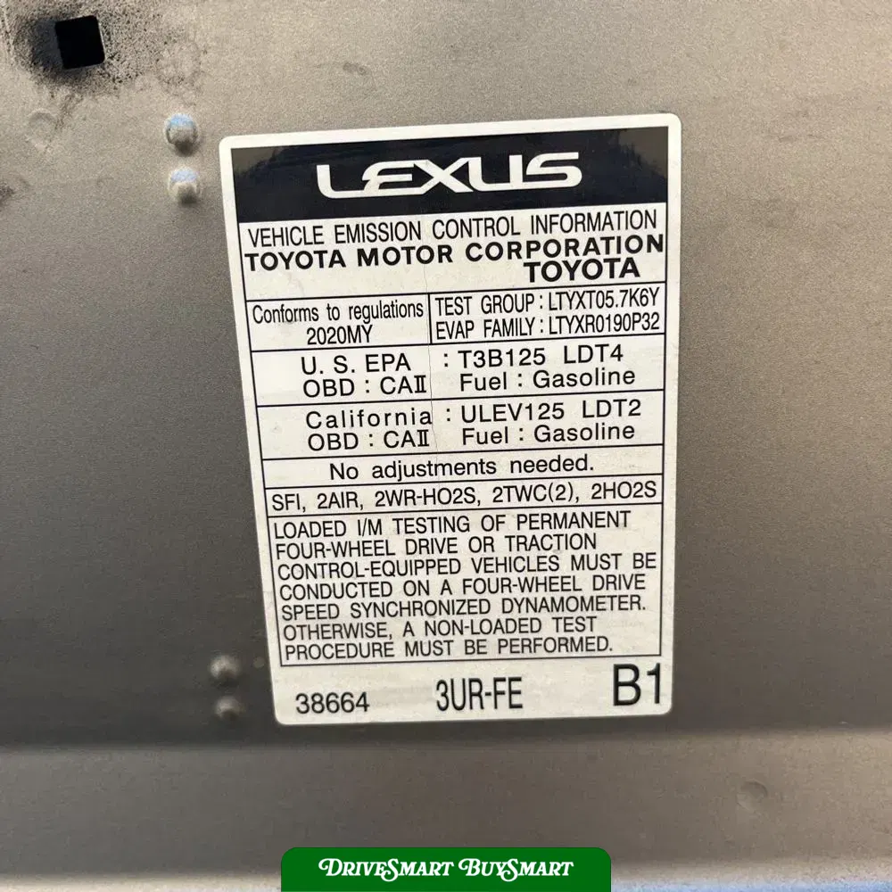2020 Lexus LX 570 Three-Row