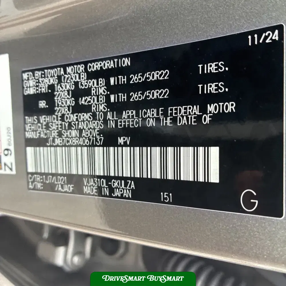 2024 Lexus LX 600 F SPORT Handling