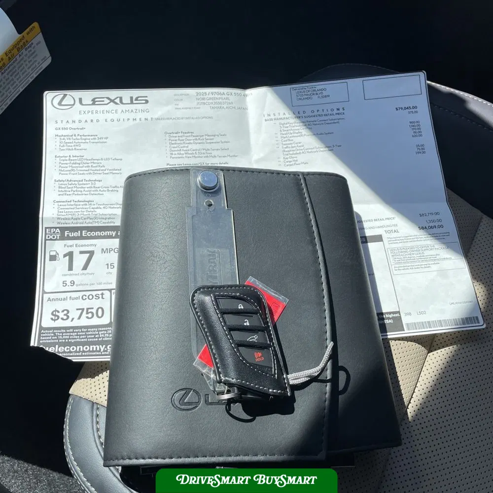 2025 Lexus GX 550 Overtrail+