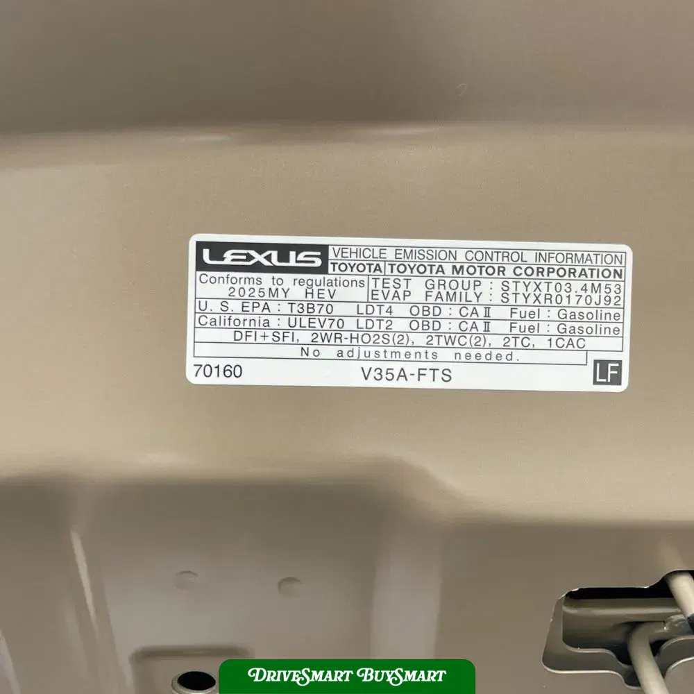 2025 Lexus LX 700h Overtrail