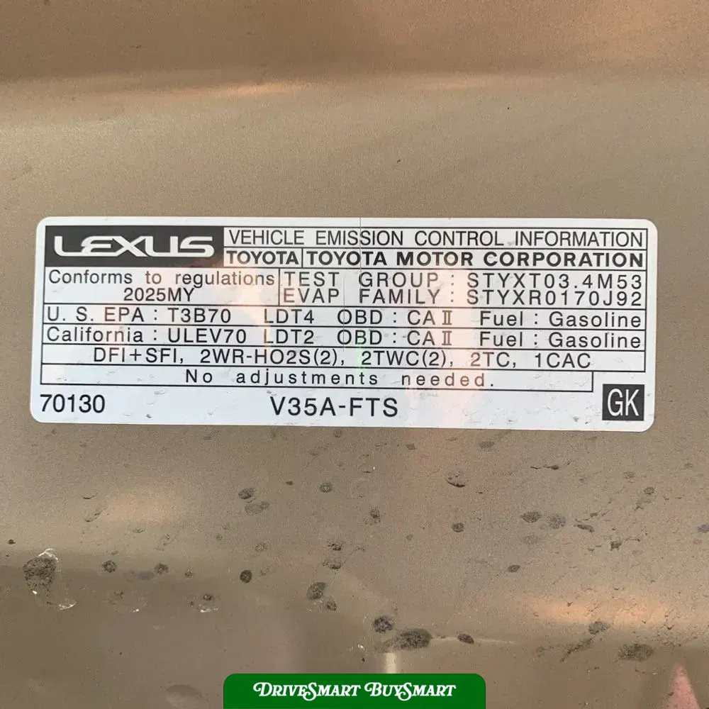 2025 Lexus LX 700h Overtrail
