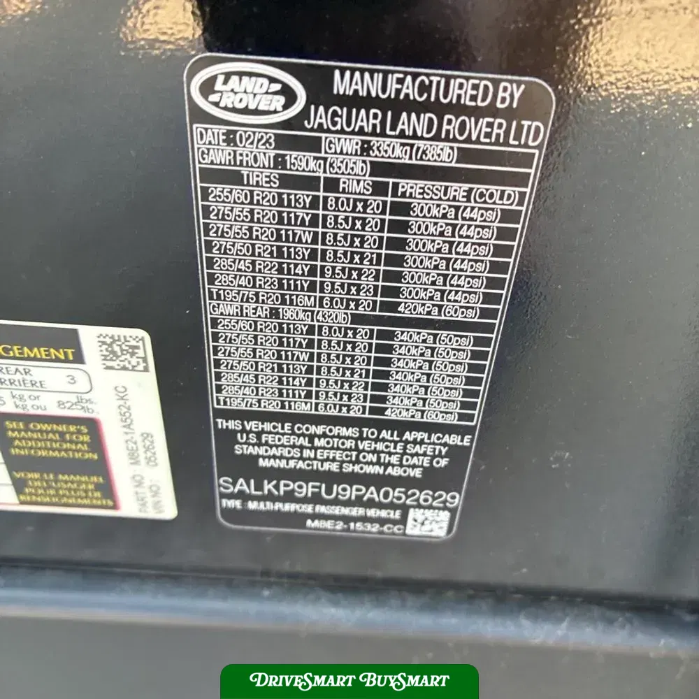 2023 Land Rover Range Rover SE