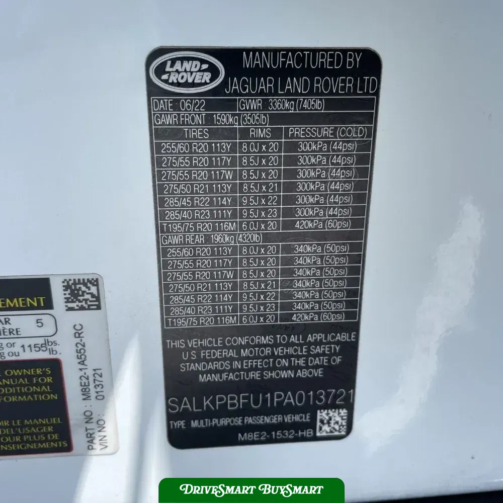 2023 Land Rover Range Rover SE