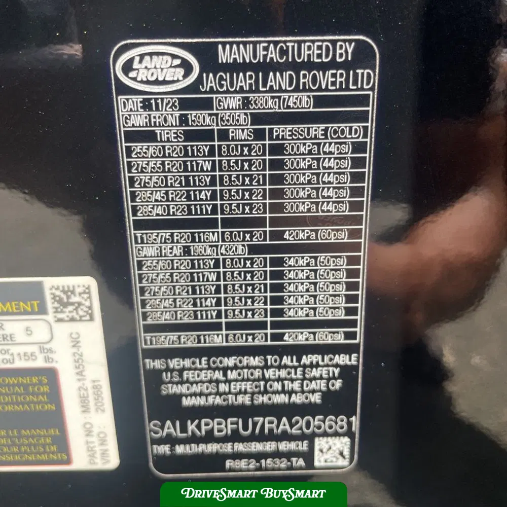 2024 Land Rover Range Rover SE P400