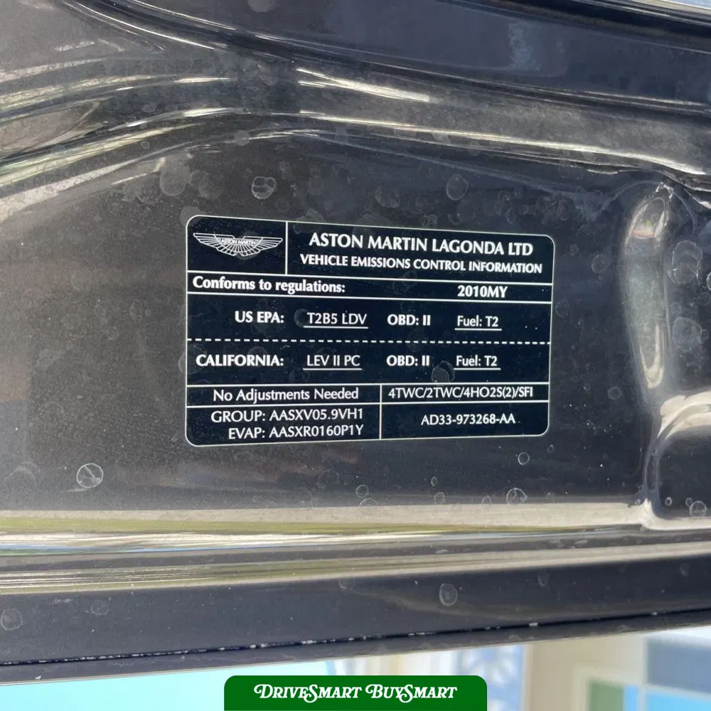 2010 Aston Martin Rapide Base 4D Sedan