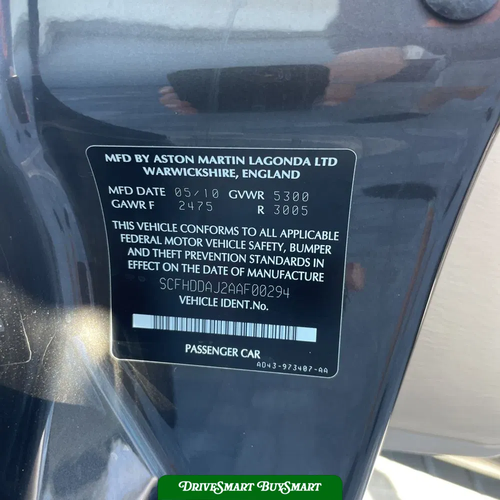 2010 Aston Martin Rapide Base 4D Sedan