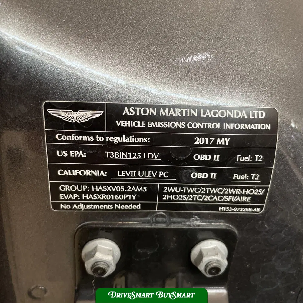 2017 Aston Martin DB11 Base