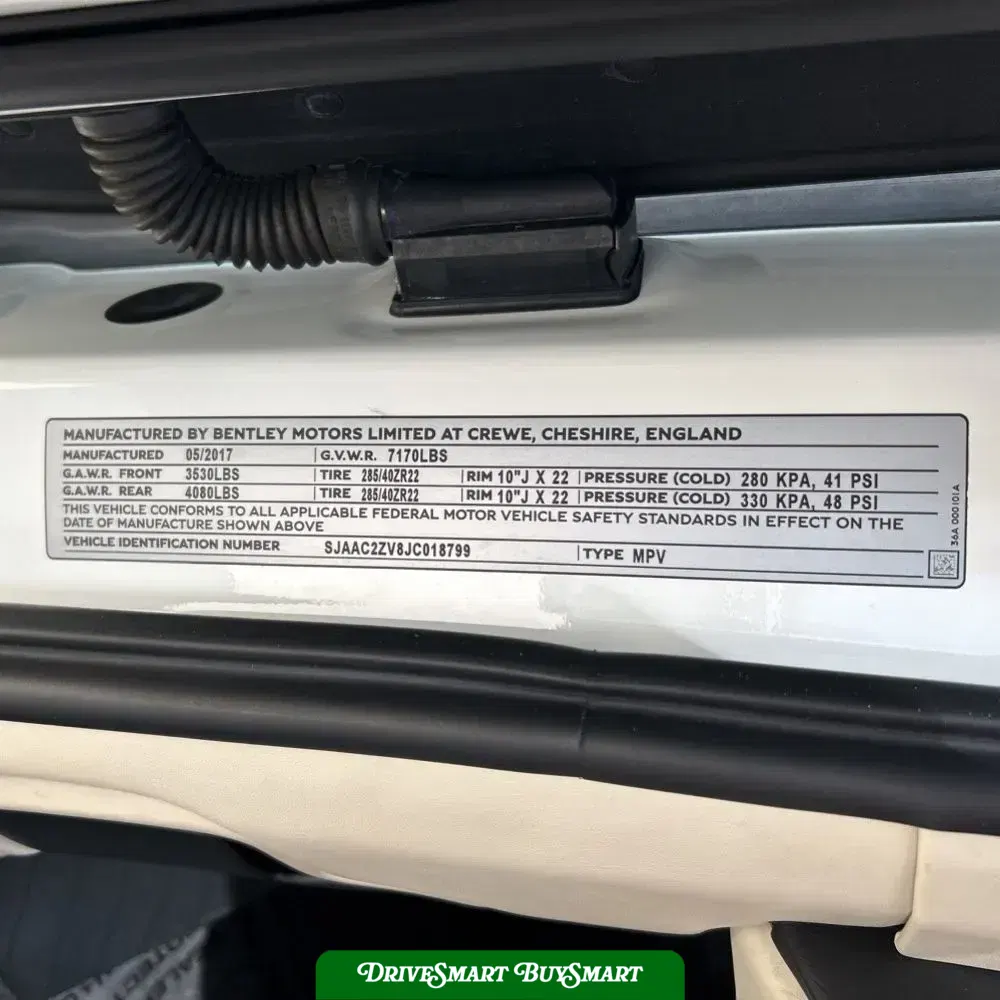 2018 Bentley Bentayga Base
