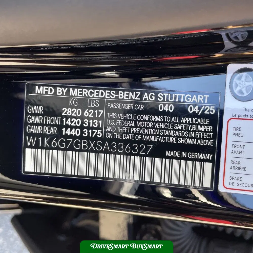 2025 Mercedes-Benz S 580 4MATIC