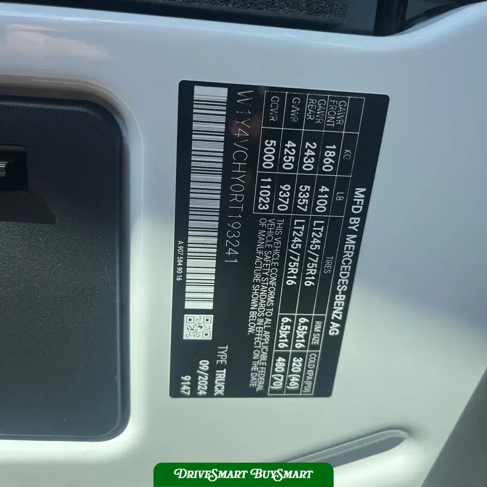 2024 Mercedes-Benz eSprinter 2500