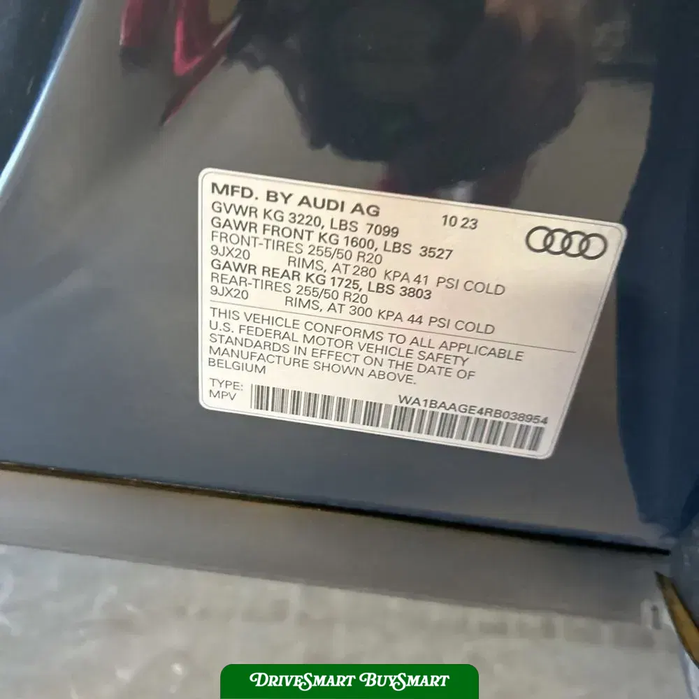 2024 Audi Q8 e-tron S-Line Prem