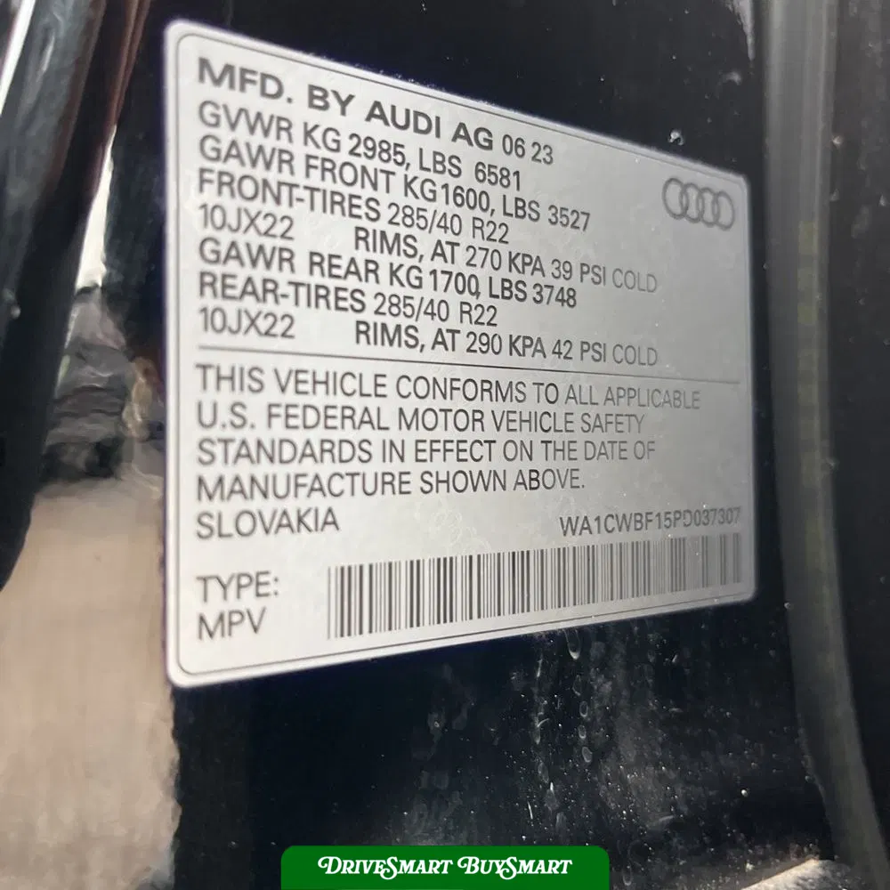 2023 Audi SQ8 Prestige