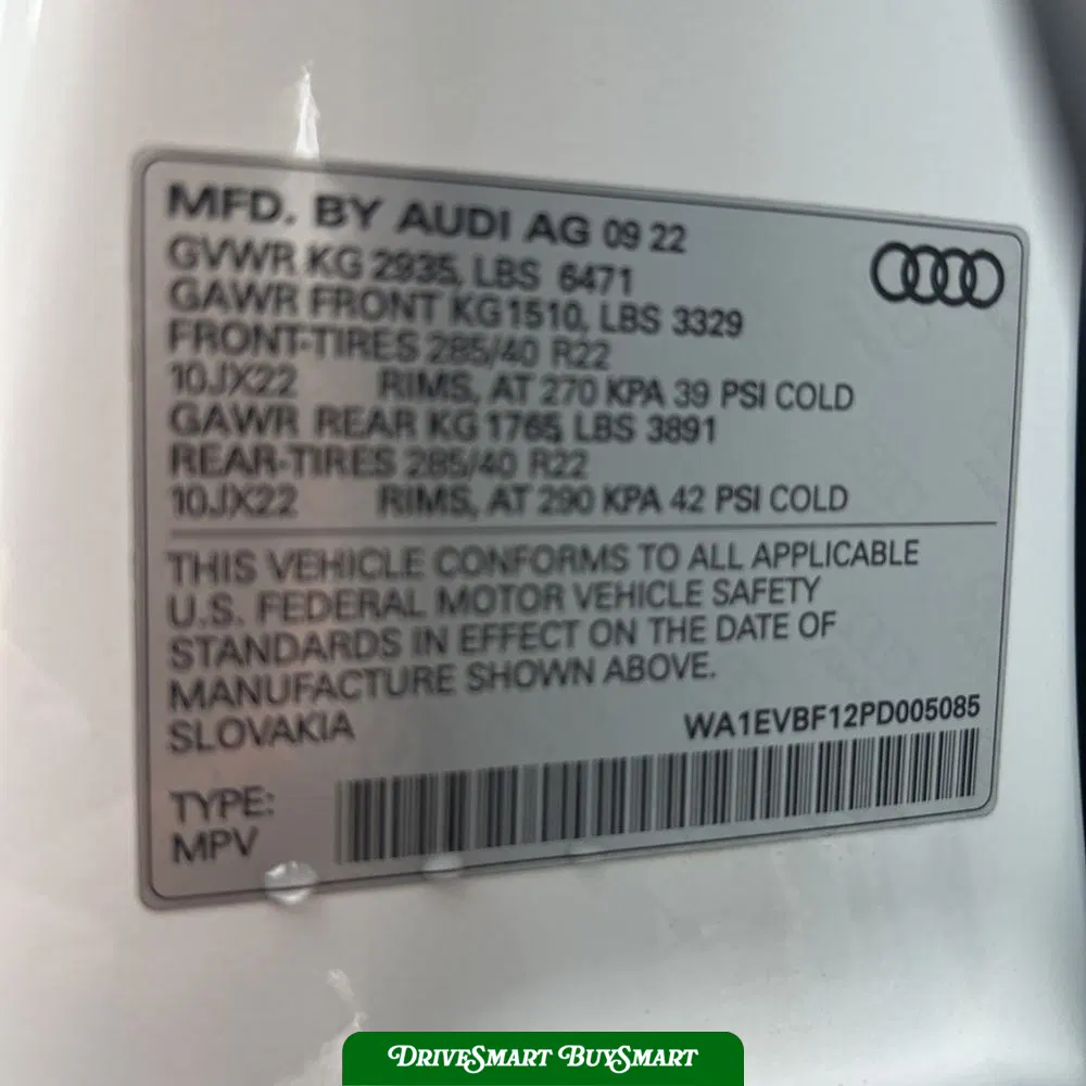 2023 Audi Q8 Premium Plus 55 TFSI 4D SUV 3.0T