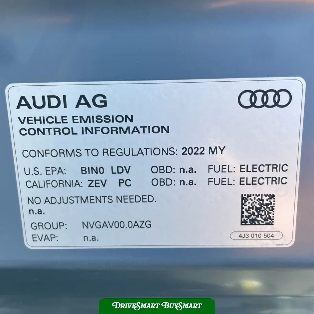 2022 Audi e-tron GT Prestige
