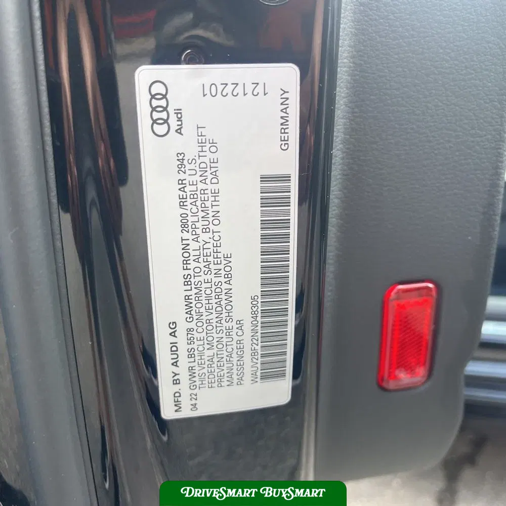 2022 Audi A7 quattro Prestige 55 TFSI