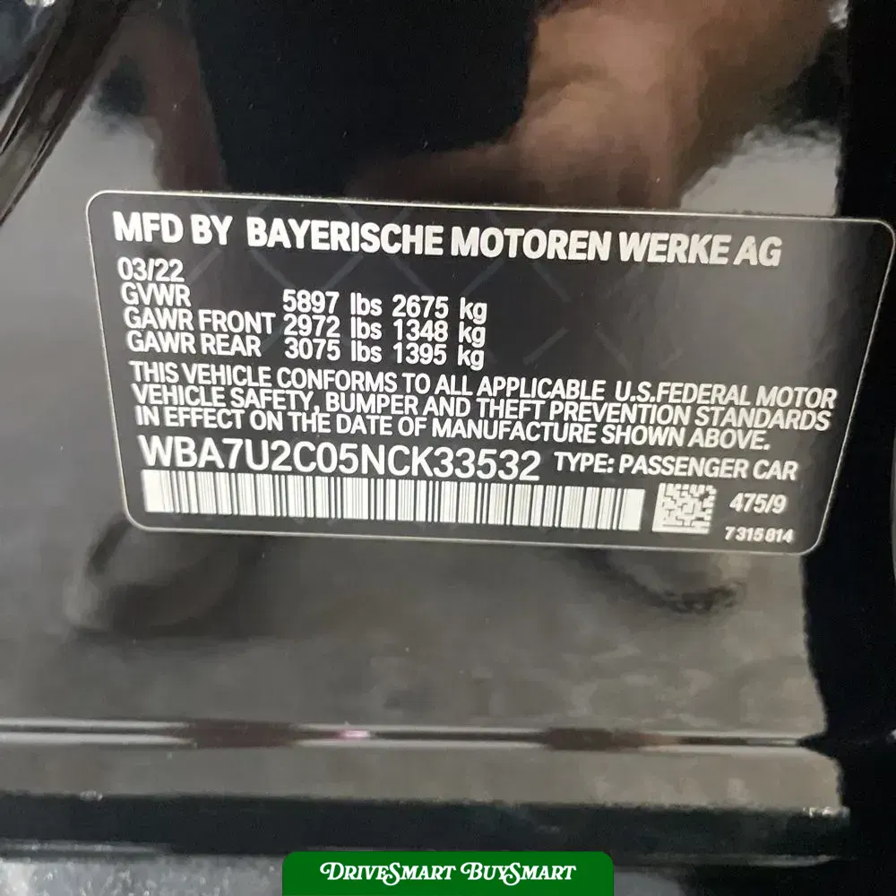 2022 BMW 7-Series 750xi