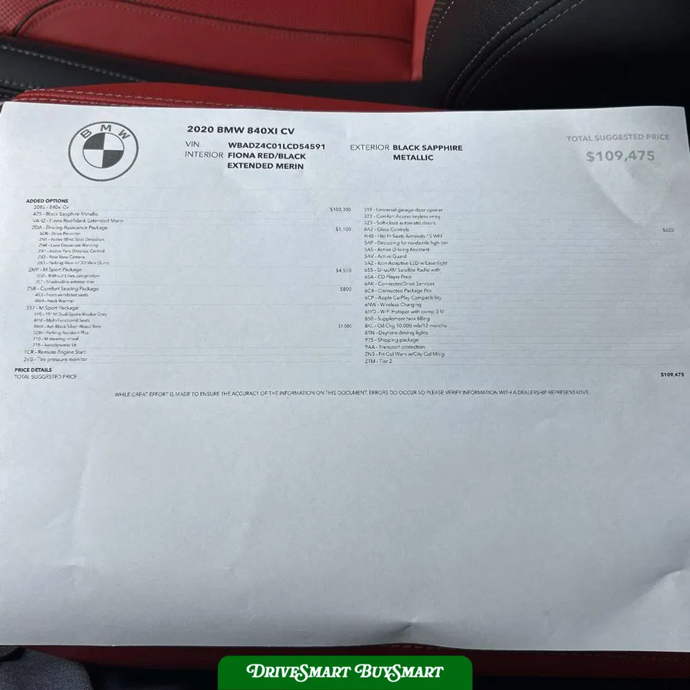 2020 BMW 8-Series 840xi
