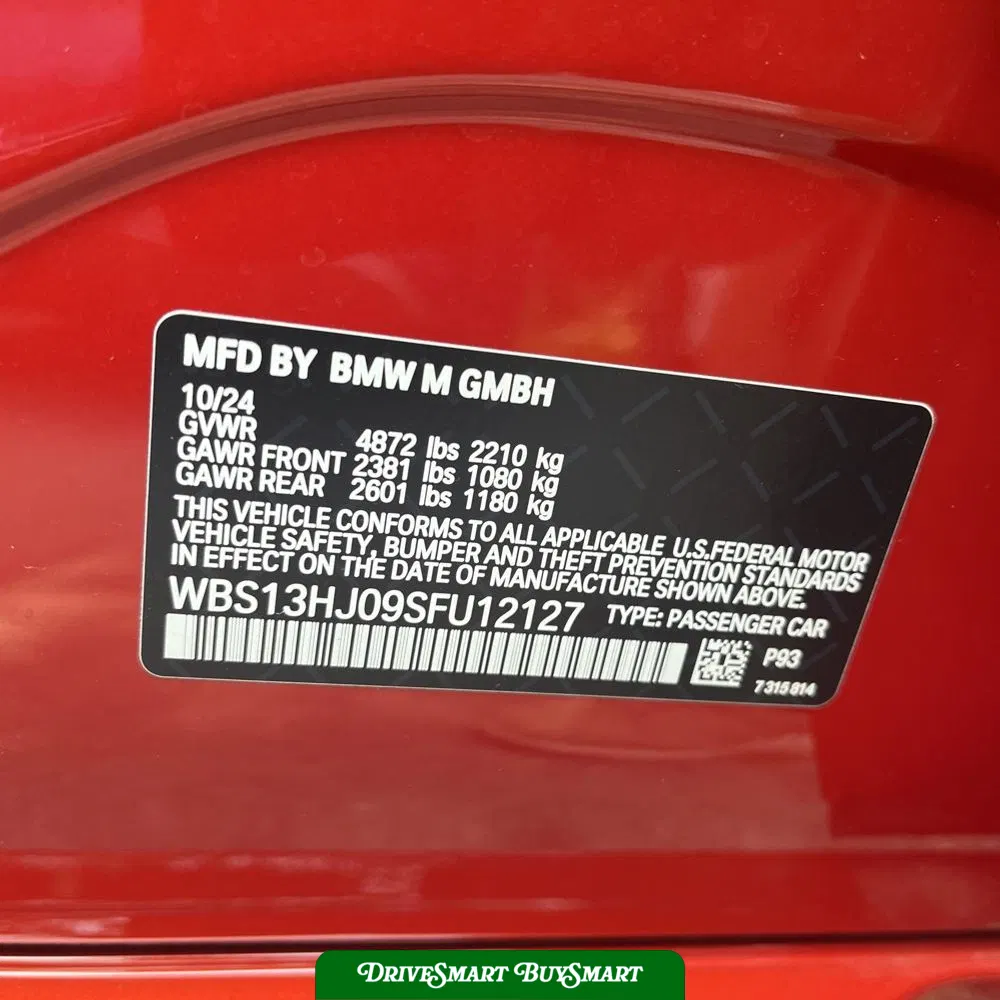 2025 BMW M3 Base