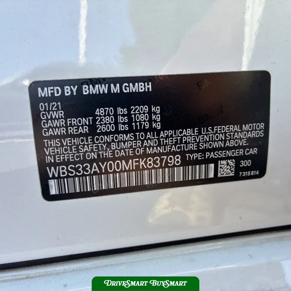 2021 BMW M3 Competition