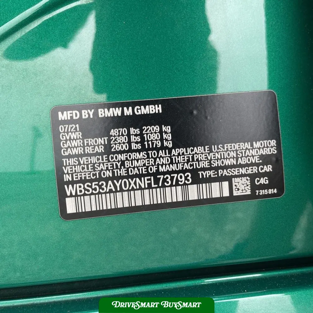 2022 BMW M3 Base